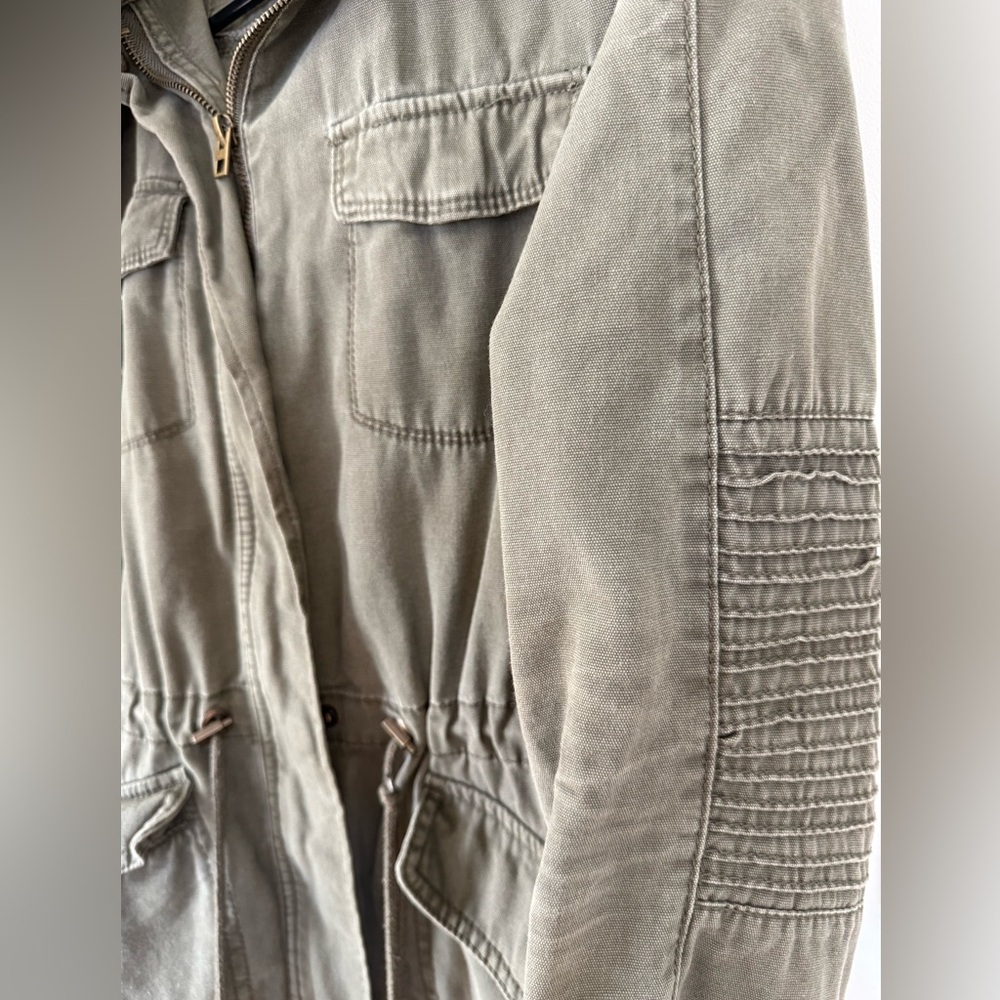 a new day Olive Green Hooded Jacket - Picture 5 of 5